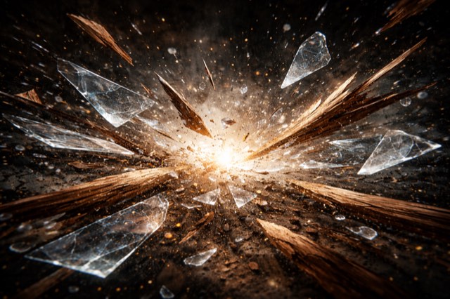 Splitter als Symbol. Foto: ChatGPT